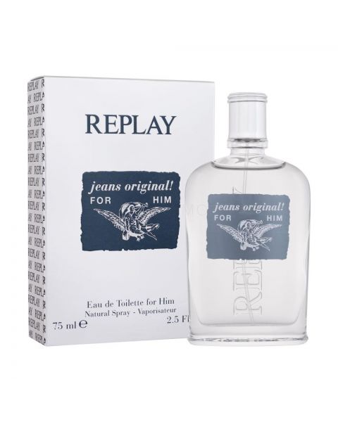 Replay Jeans Original for Him Eau de Toilette 75 ml