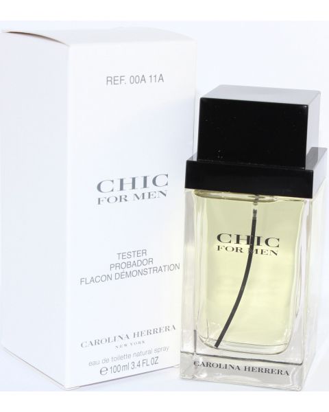Carolina Herrera Chic for Men Eau de Toilette 100 ml teszter