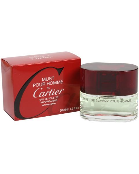 Cartier Must de Cartier Pour Homme Eau De Toilette 50 ml