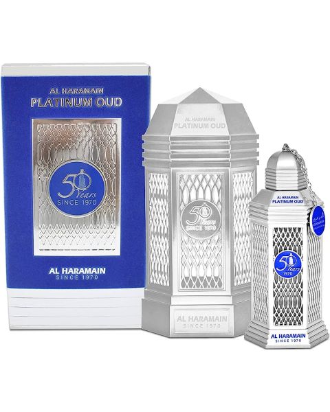 Al Haramain 50 Years Platinum Oud Parfum 100 ml