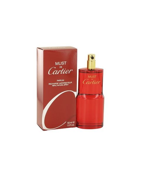 Cartier Must de Cartier Parfum 50 ml Refill fólia nélkül