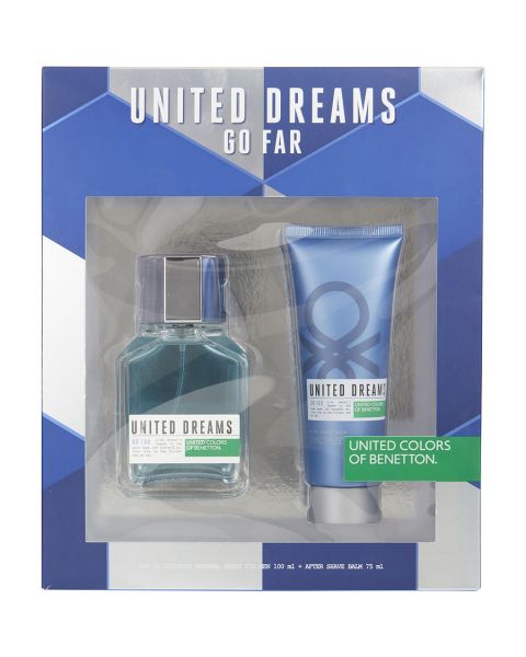 Benetton United Dreams Men Go Far ajándékszett férfiaknak