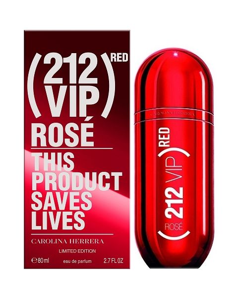 Carolina Herrera 212 VIP Rosé Red Eau de Parfum 80 ml