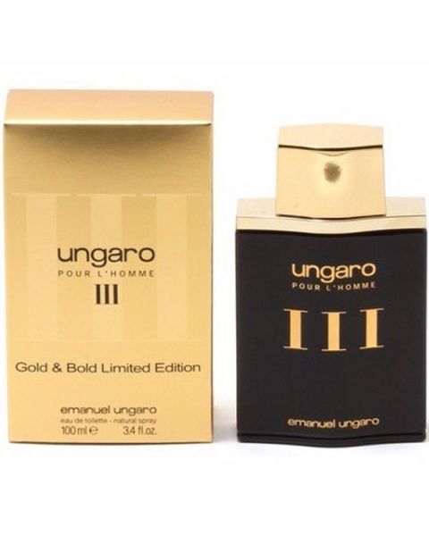 Ungaro Pour L`Homme Gold & Bold Limited Edition Eau de Toilette 100 ml