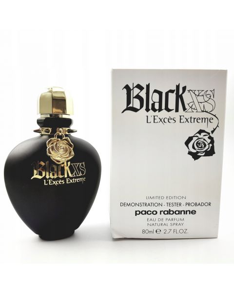 Paco Rabanne Black XS Pour Elle L`Exces Extreme Limited Edition Eau de Parfum 80 ml teszter